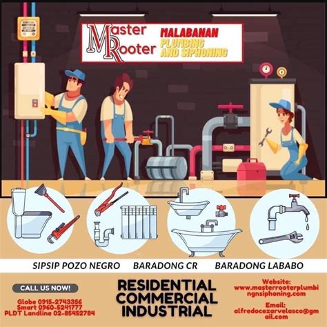 Malabanan Master Rooter Siphoning & Plumbing Services.